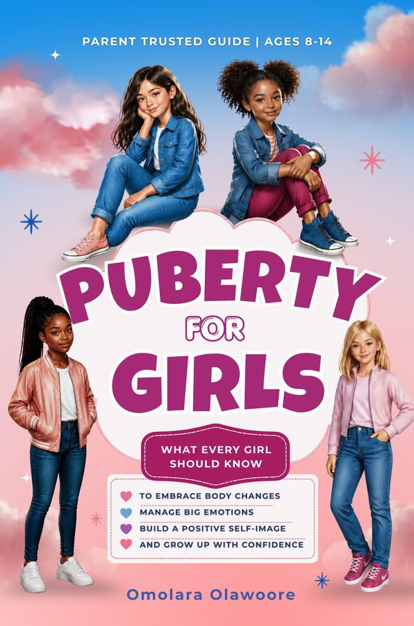 Puberty for Girls book cover